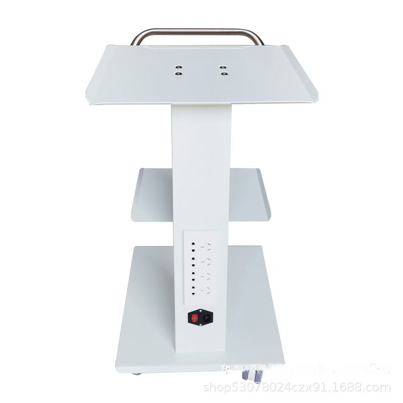 26-Hospital Trolley Workbench Metal Cosmetic Instrument Cart Wheels for Dental Nurse Stomatological Cli.jpg